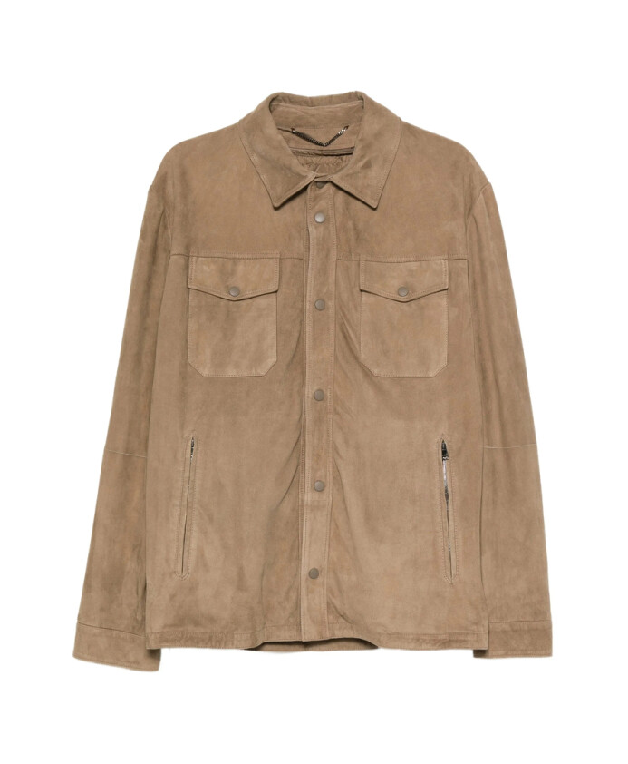 veste-beige-en-daim-a-boutons
