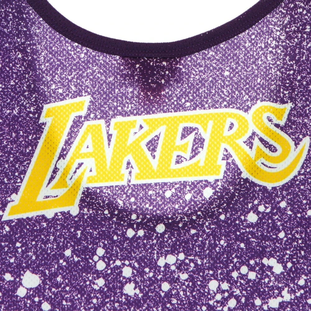 Mitchell & Ness NBA Jumbotron Tank Top Lakers Edition Multicolor Heren