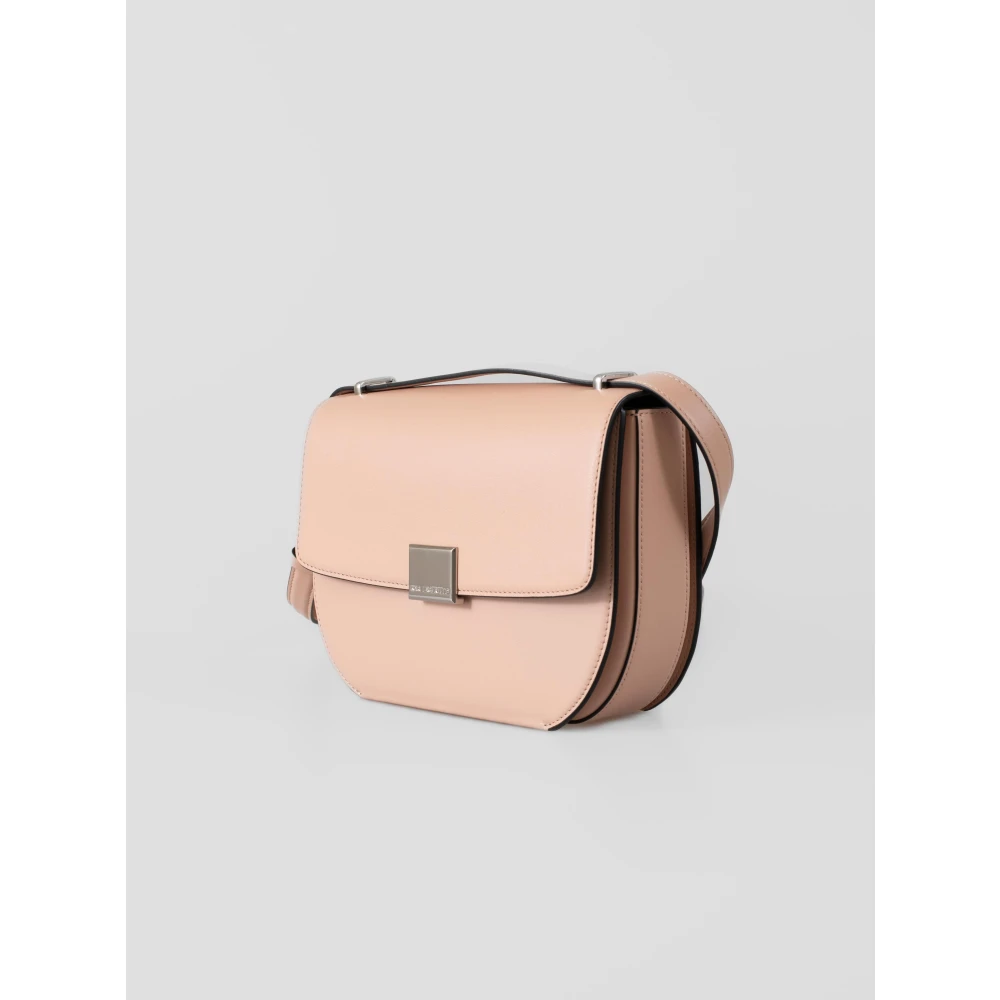Karl Lagerfeld Architecturale Crossbody Tas Pink Dames