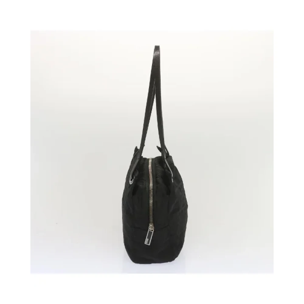 Fendi Vintage Pre-owned Canvas handbags Black Dames