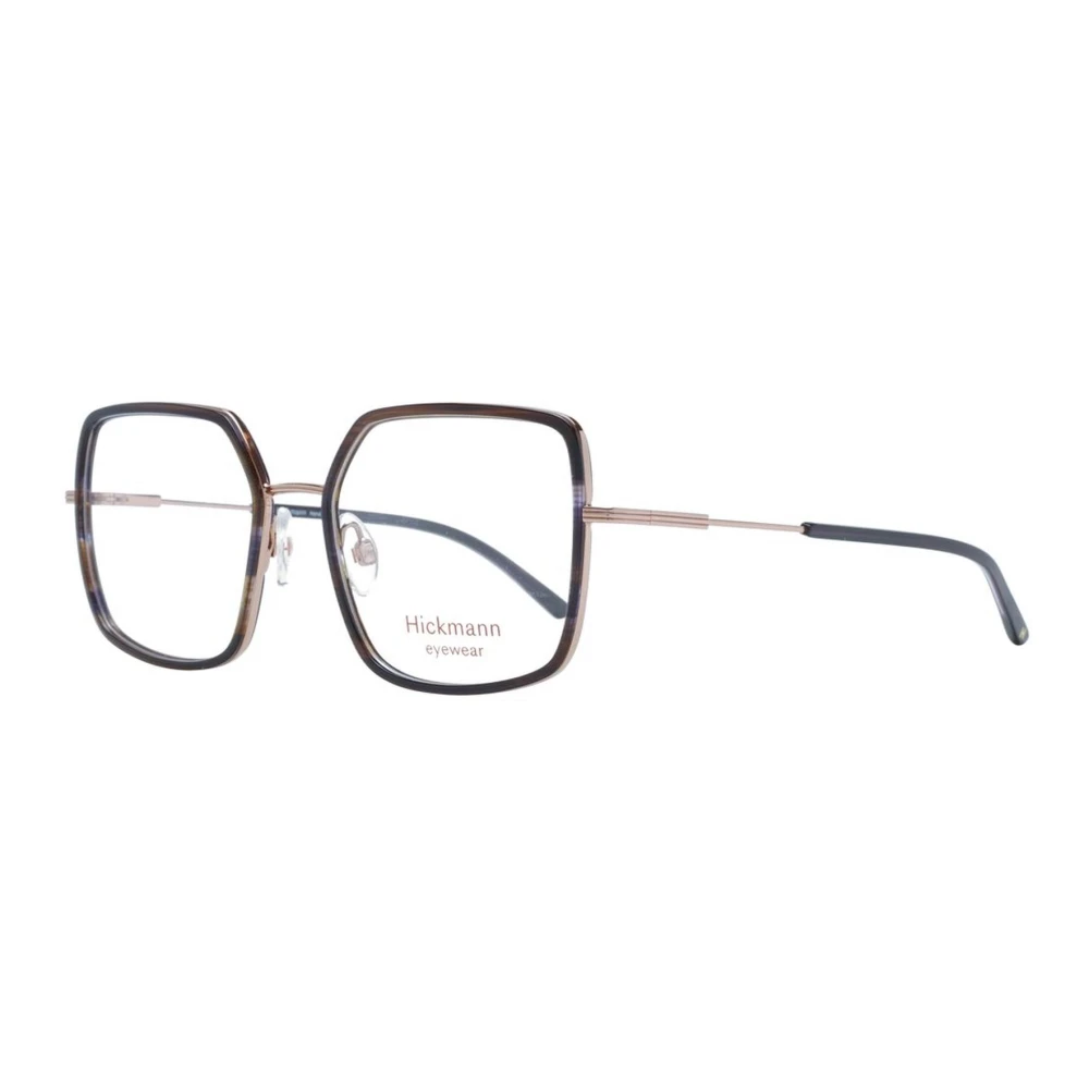 Ana Hickmann Bruine Metalen Vierkante Optische Frames voor Vrouwen Brown Dames