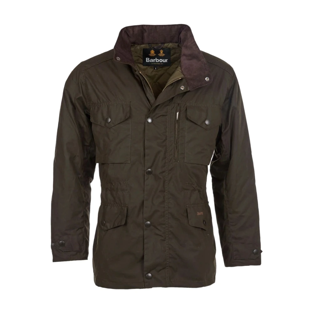 Barbour Classic Sapper Wax Jacket Green Heren