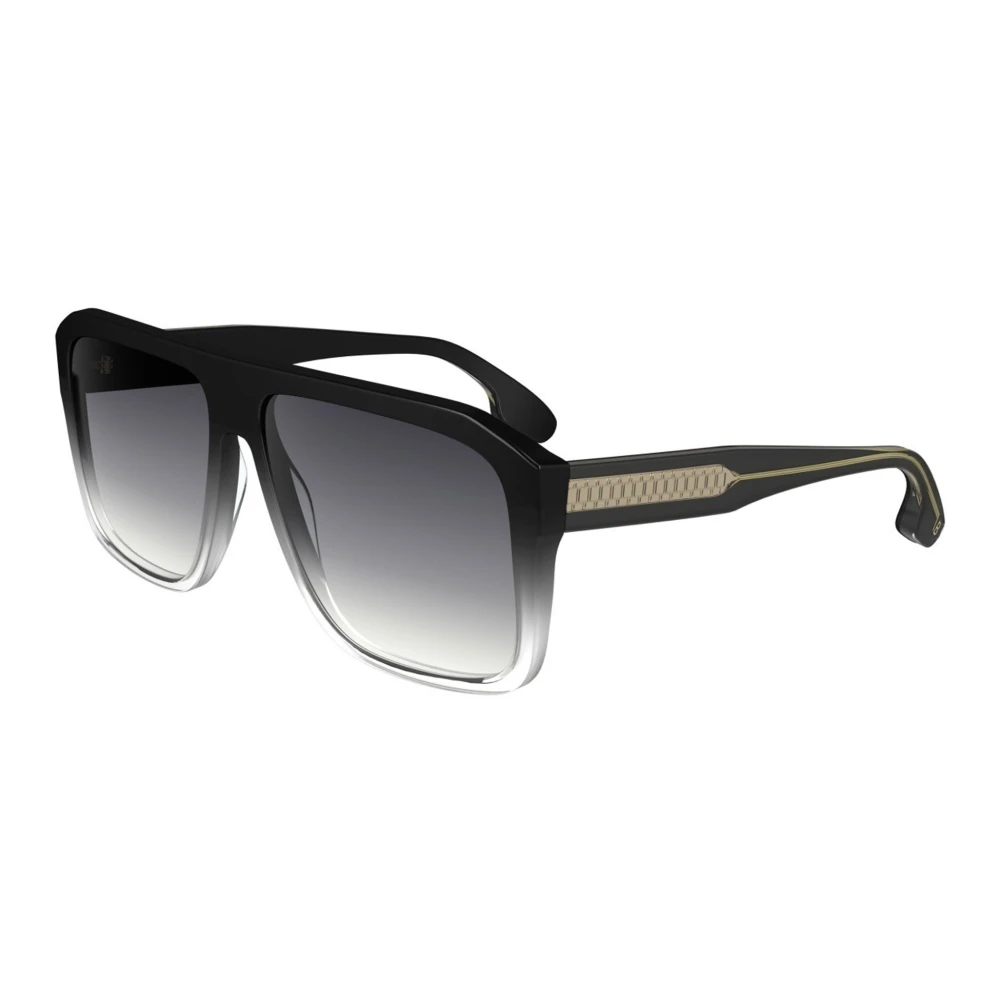 Victoria Beckham Unisex Black Sunglasses, 59 Mm, Crystal/Grey Shaded Sunglasses