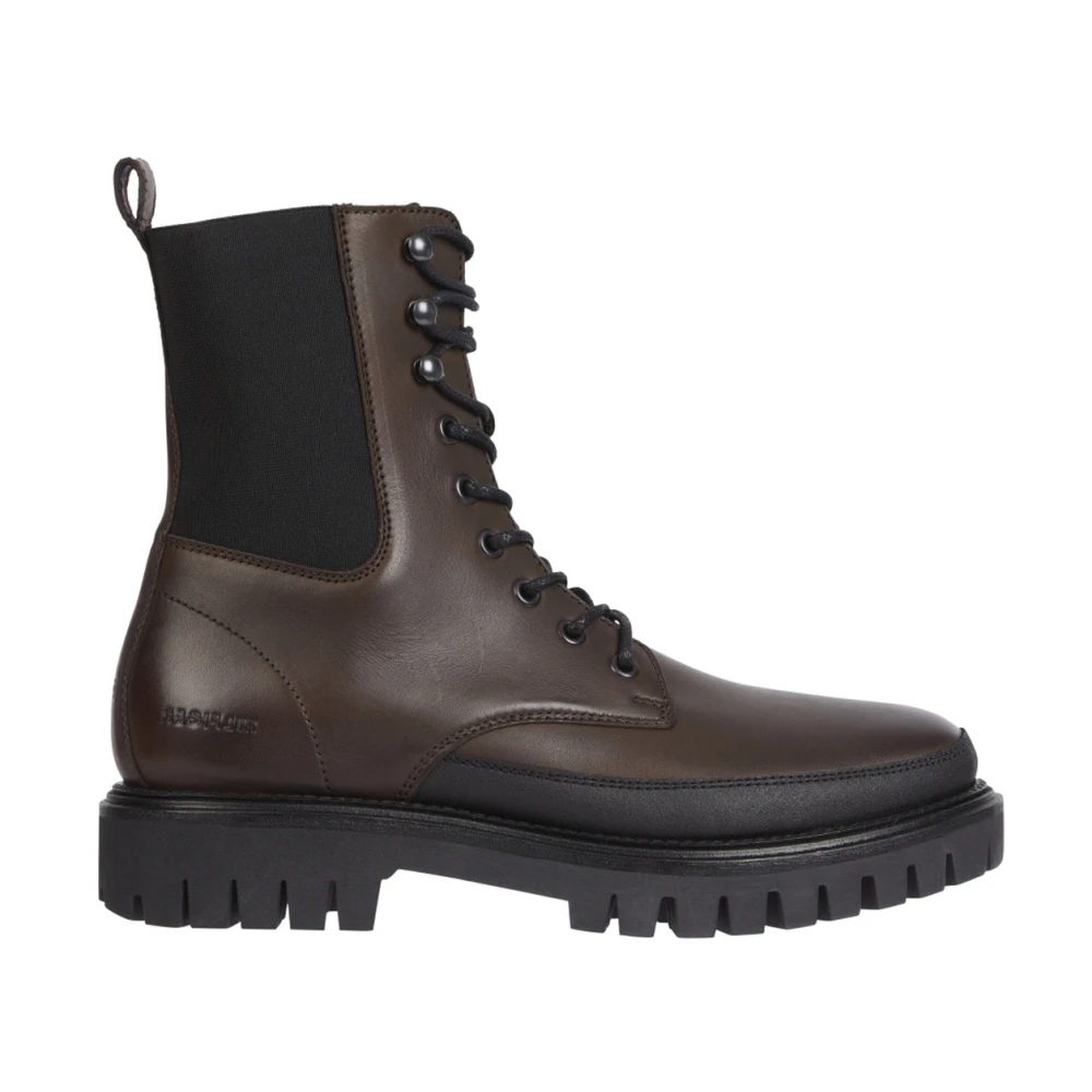Tommy Hilfiger Men's Brown Ankle Boots