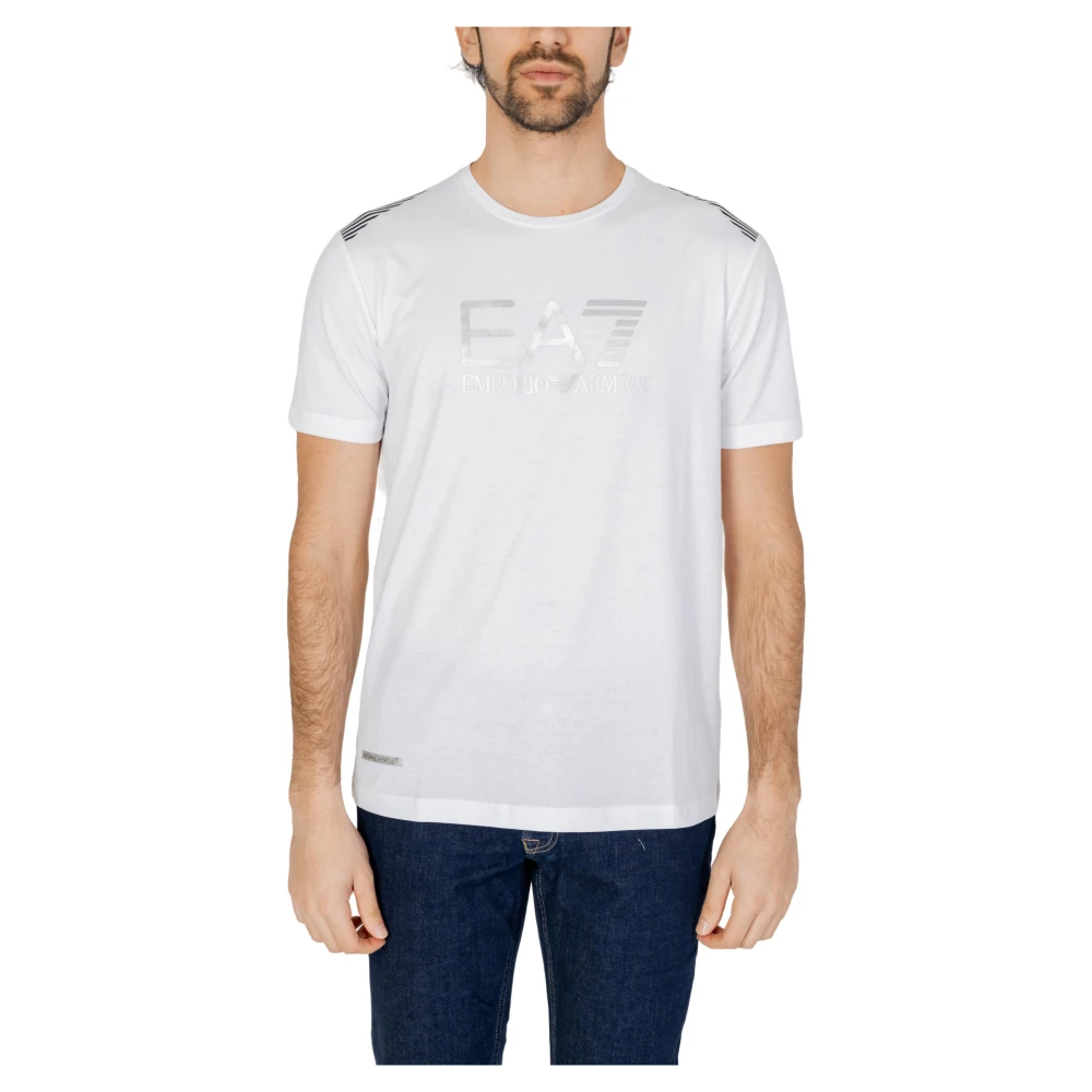 Emporio Armani EA7 Heren 3Dpt29 Pjulz T-Shirt White Heren