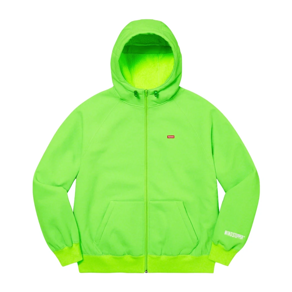 Supreme Limited Edition Windstopper Hoodie Helder Groen Green Heren