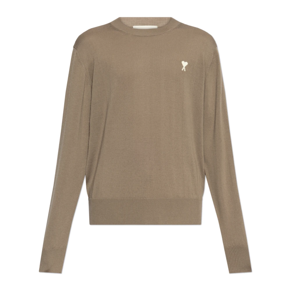 Knitwear > Round-neck Knitwear - - Ami Paris - Modalova