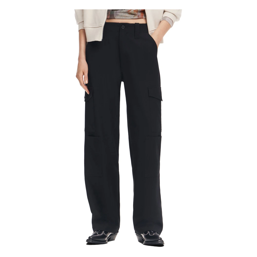Desigual Damesbroek Herfst Winter Collectie Black Dames