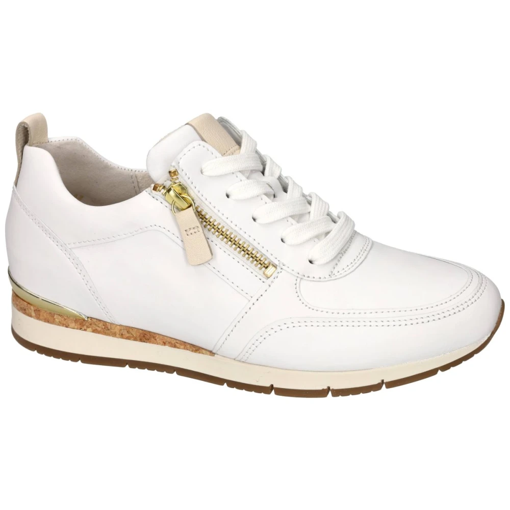 Gabor Nappa Nava Sneaker Dames Schoenen Wit