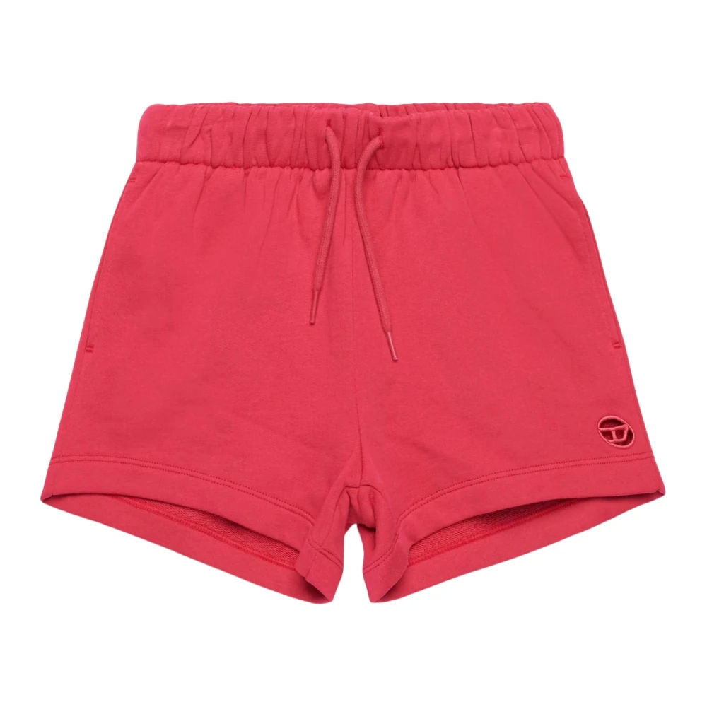 Diesel Girls Pink Shorts, 12 Y, Oval D Shorts