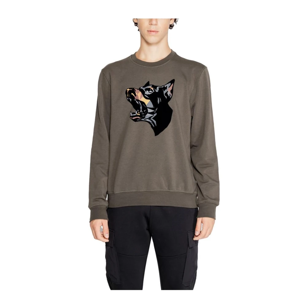 Antony Morato Groene Katoenmix Sweater Heren Green Heren