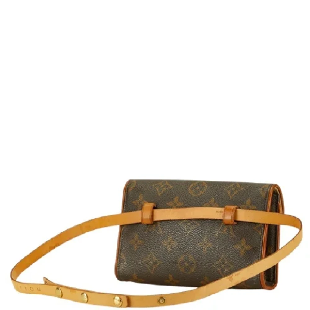 Louis Vuitton Vintage Pre-owned Canvas clutches Brown Dames
