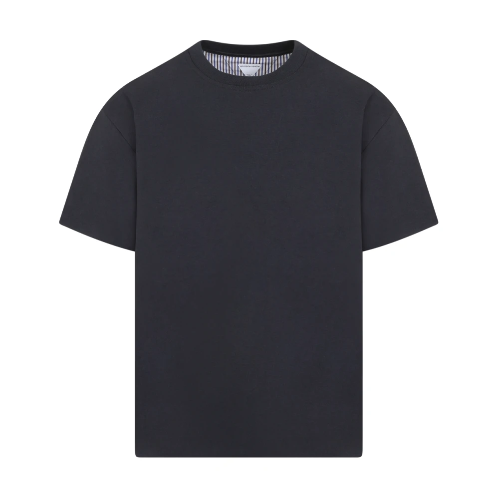 Bottega Veneta Katoenen T-Shirt 1312 Shadow Black Heren