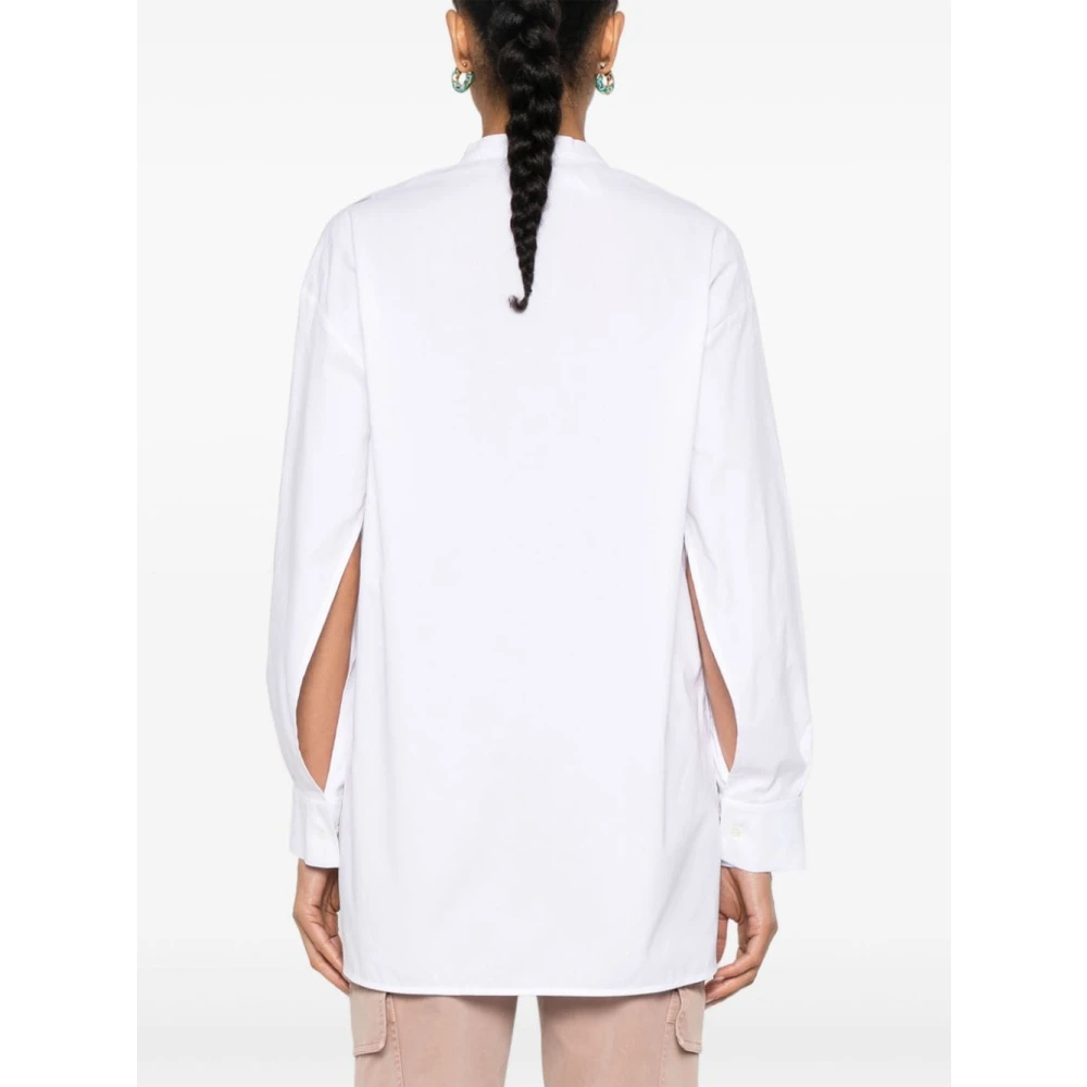 Max Mara Witte shirts voor vrouwen Aw24 White Dames
