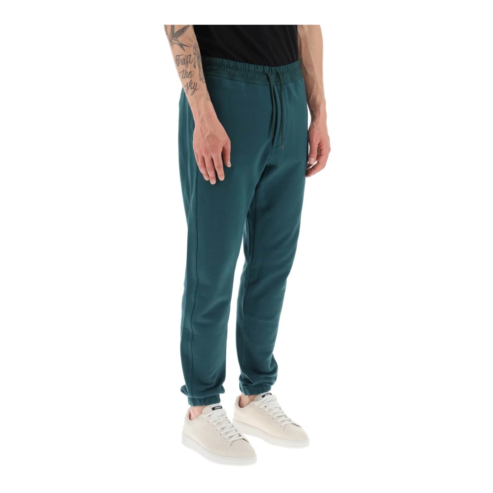Saint Laurent Logo Joggingbroek Green Heren