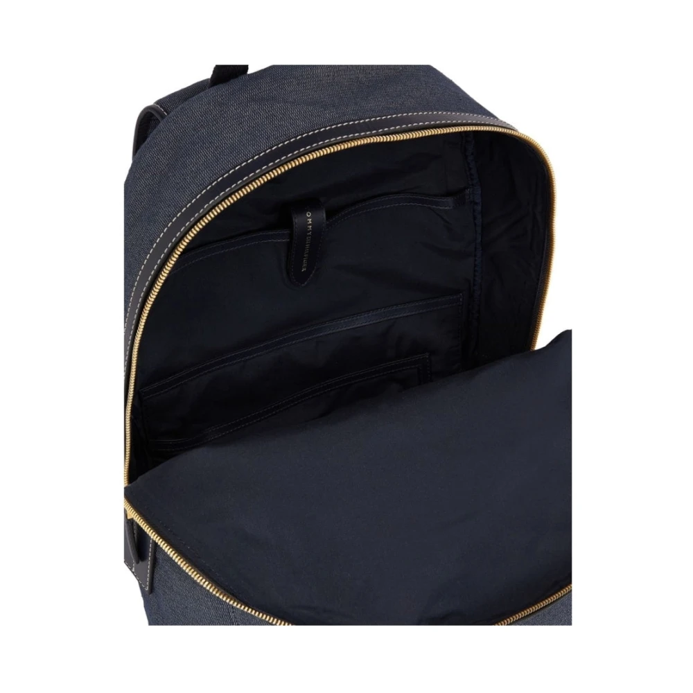 Tommy Hilfiger Blauwe Monogram Rugzak Blue Heren