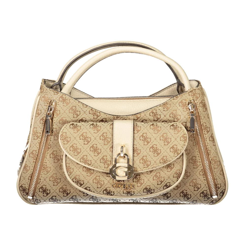 Guess Women's Beige Handbags, One Size, Jessa Bag