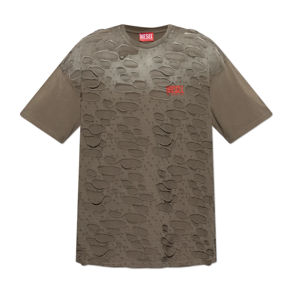 Diesel T-shirt T-Boxt-R29 Green Heren