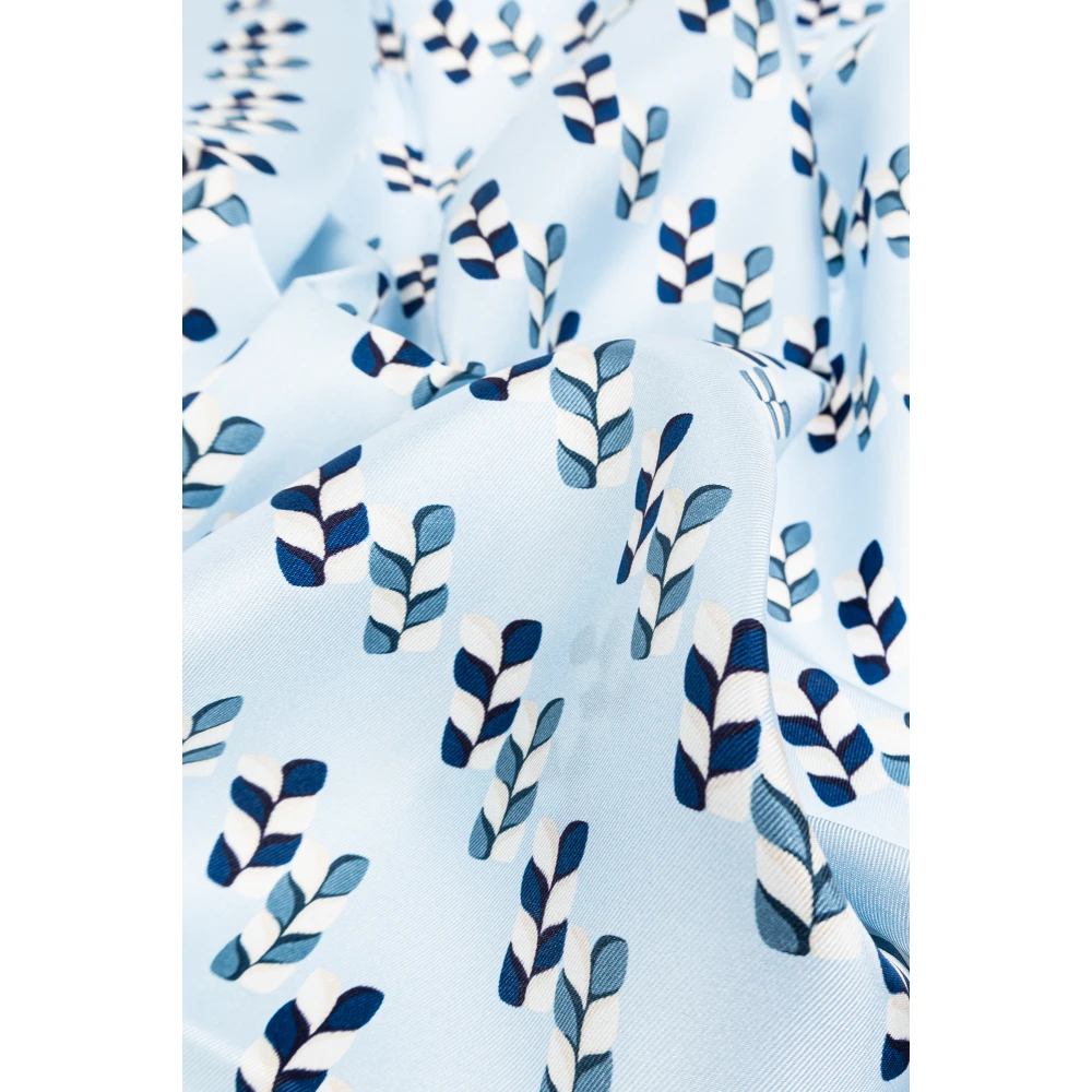 Lanvin Zijden sjaal Blue Dames