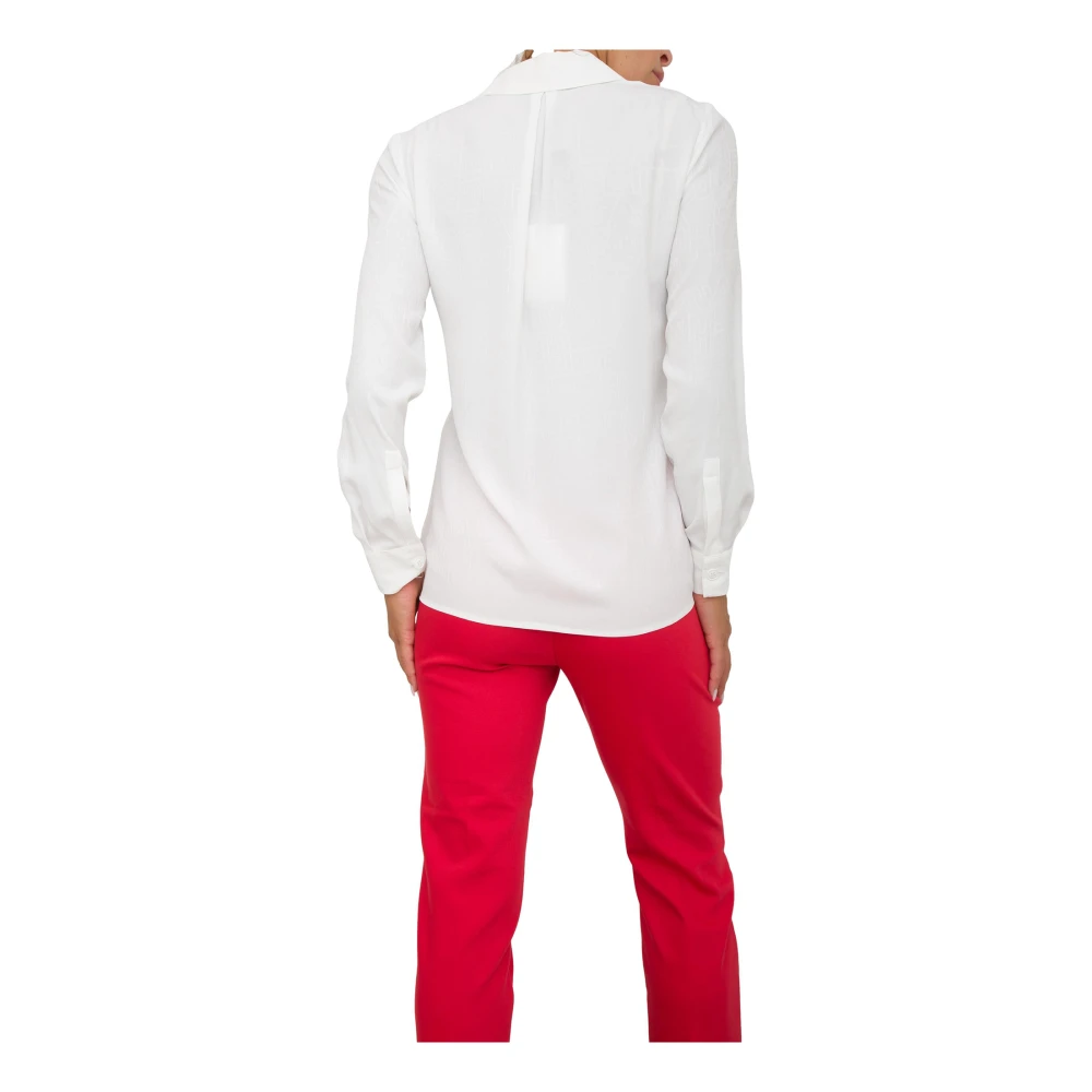 Elisabetta Franchi Stijlvolle Blouse voor Vrouwen White Dames