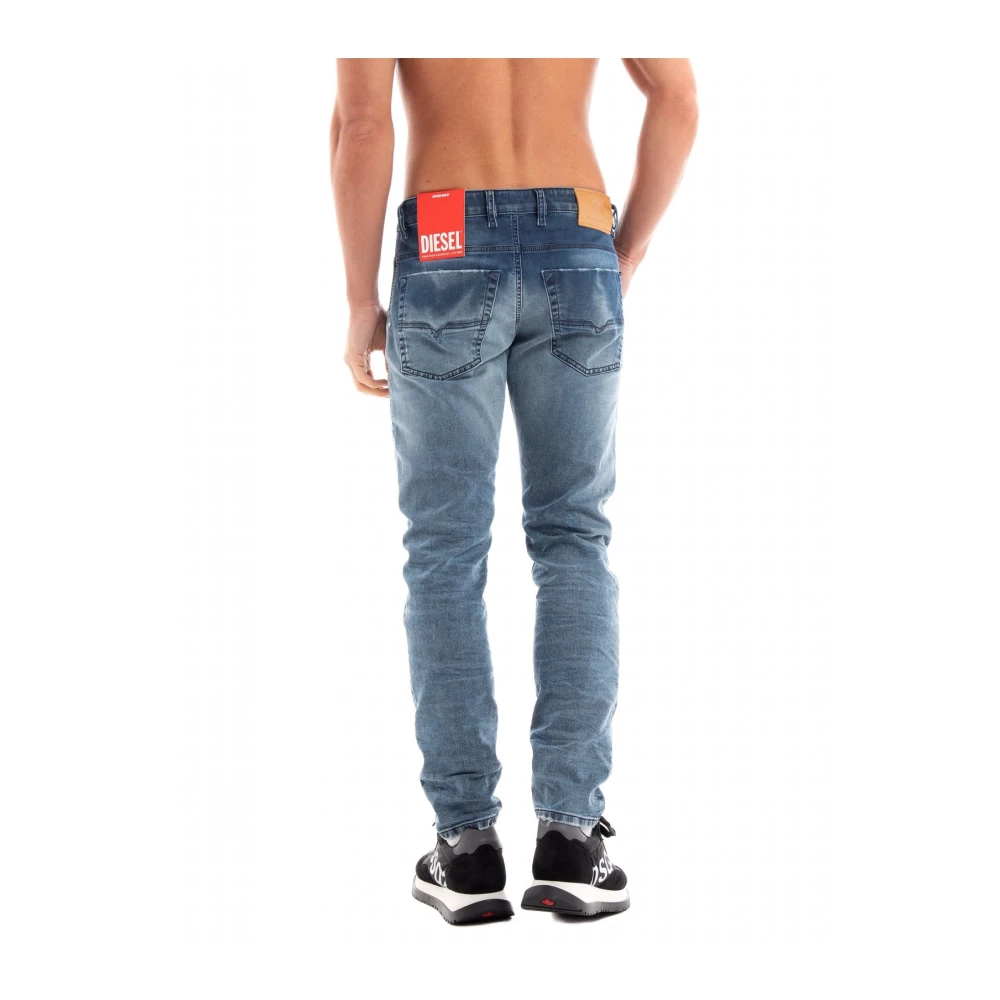 Diesel Tapered Stretch JoggJeans Blauw Blue Heren