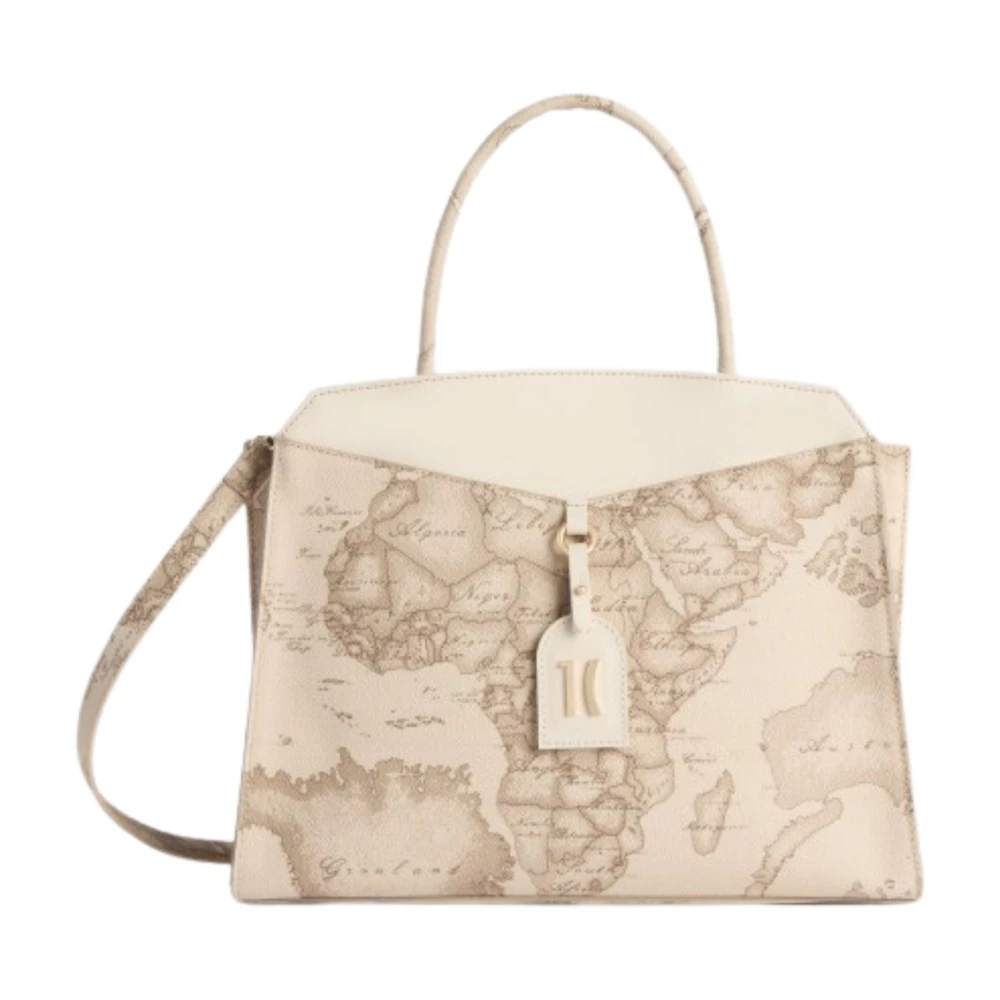 Alviero Martini 1A Classe Handbags, Female, One Size, Geo Classic Handbag Beige