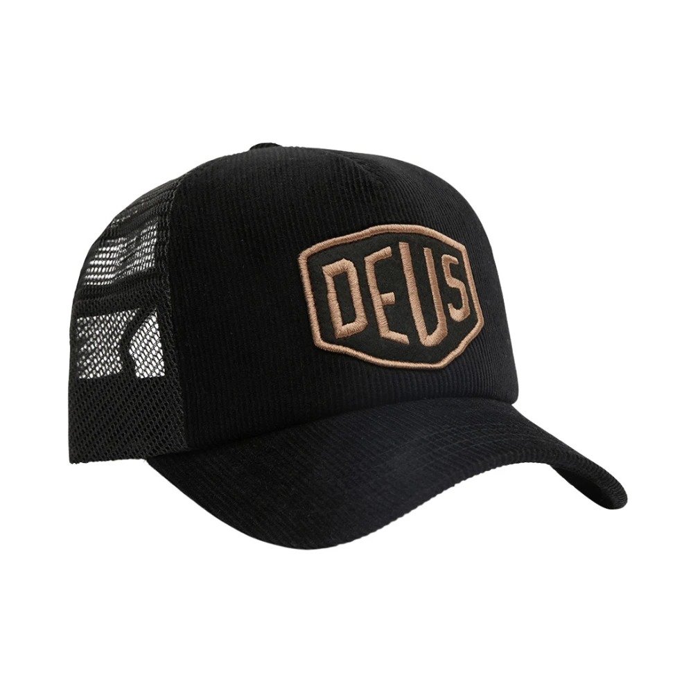 Deus Ex Machina Caps Black Unisex