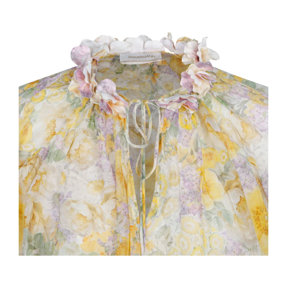 Zimmermann Bloemenprint blouse Multicolor Dames