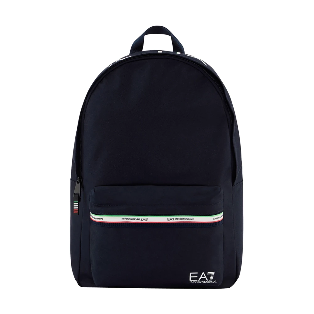Emporio Armani Ea7 Unisex Blue Backpack - Backpacks - One Size - Bags