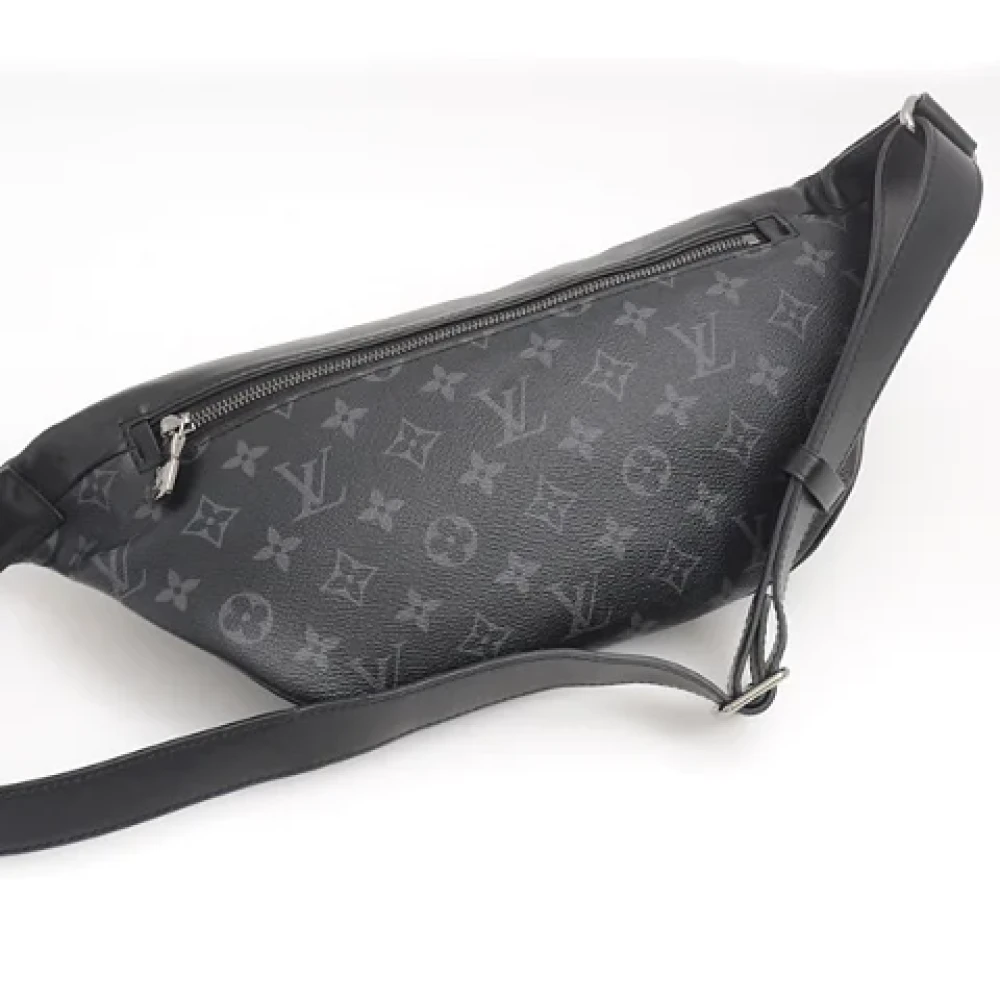 Louis Vuitton Vintage Pre-owned Canvas louis-vuitton-bags Black Heren