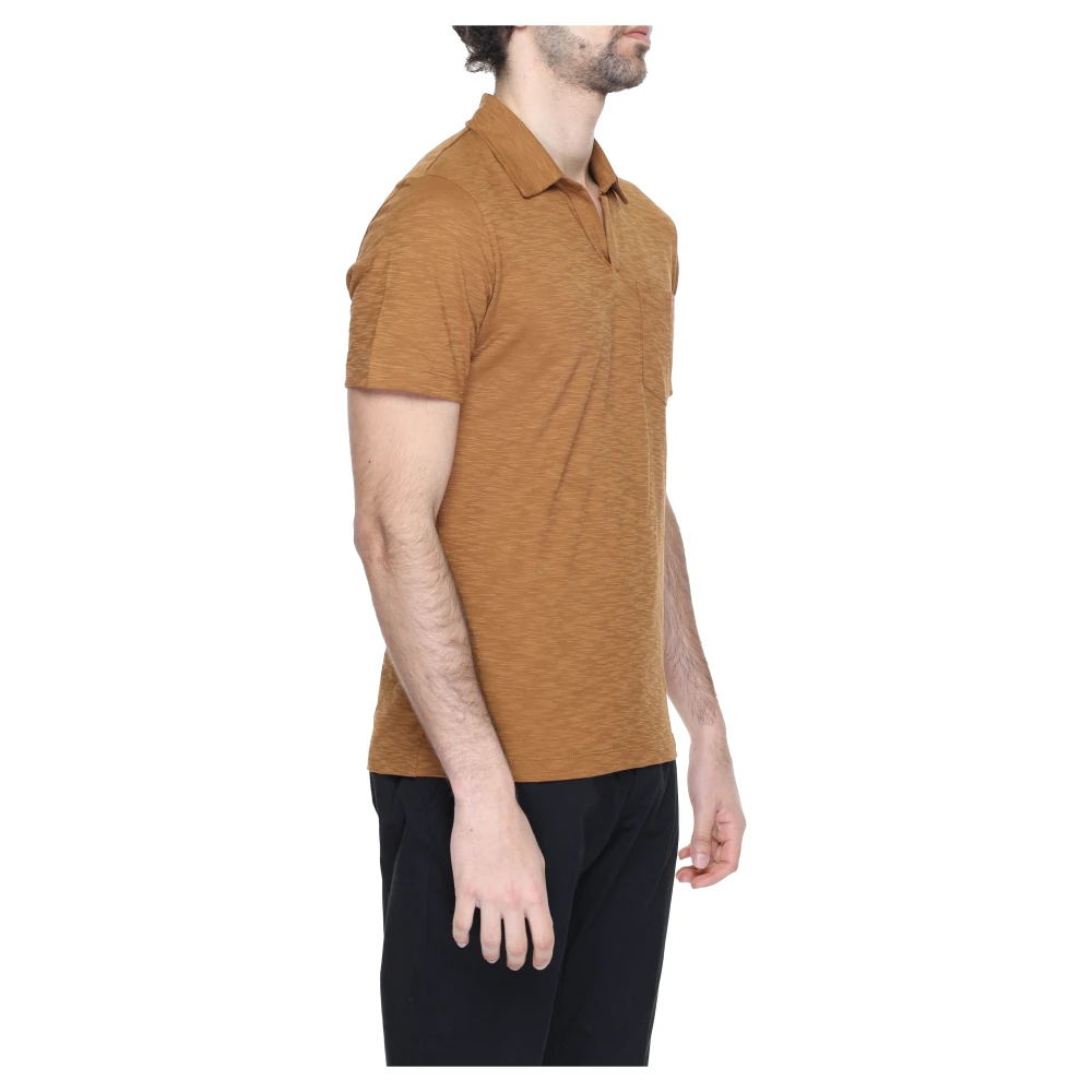 Liu Jo Flamecuba Heren T-shirt Lente Zomer Collectie Brown Heren