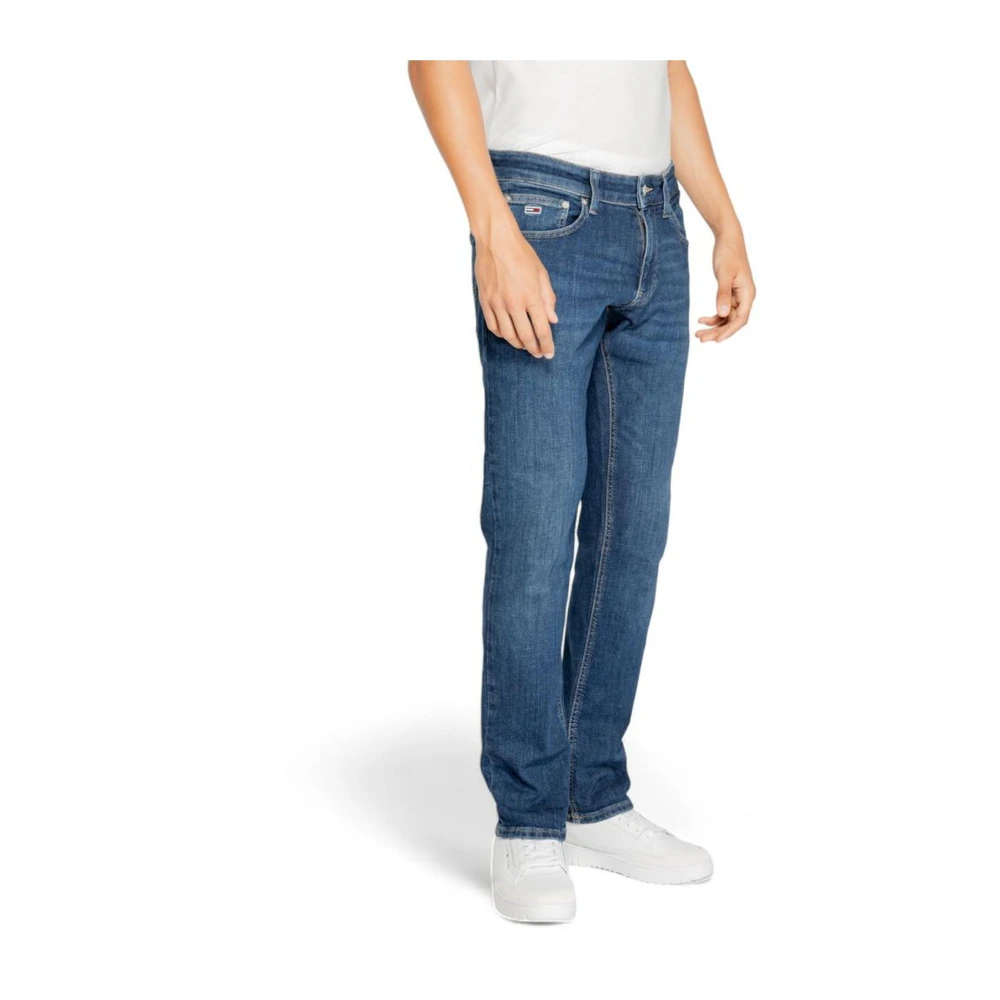 Tommy Jeans Katoenen Jeanscollectie voor Mannen Blue Heren