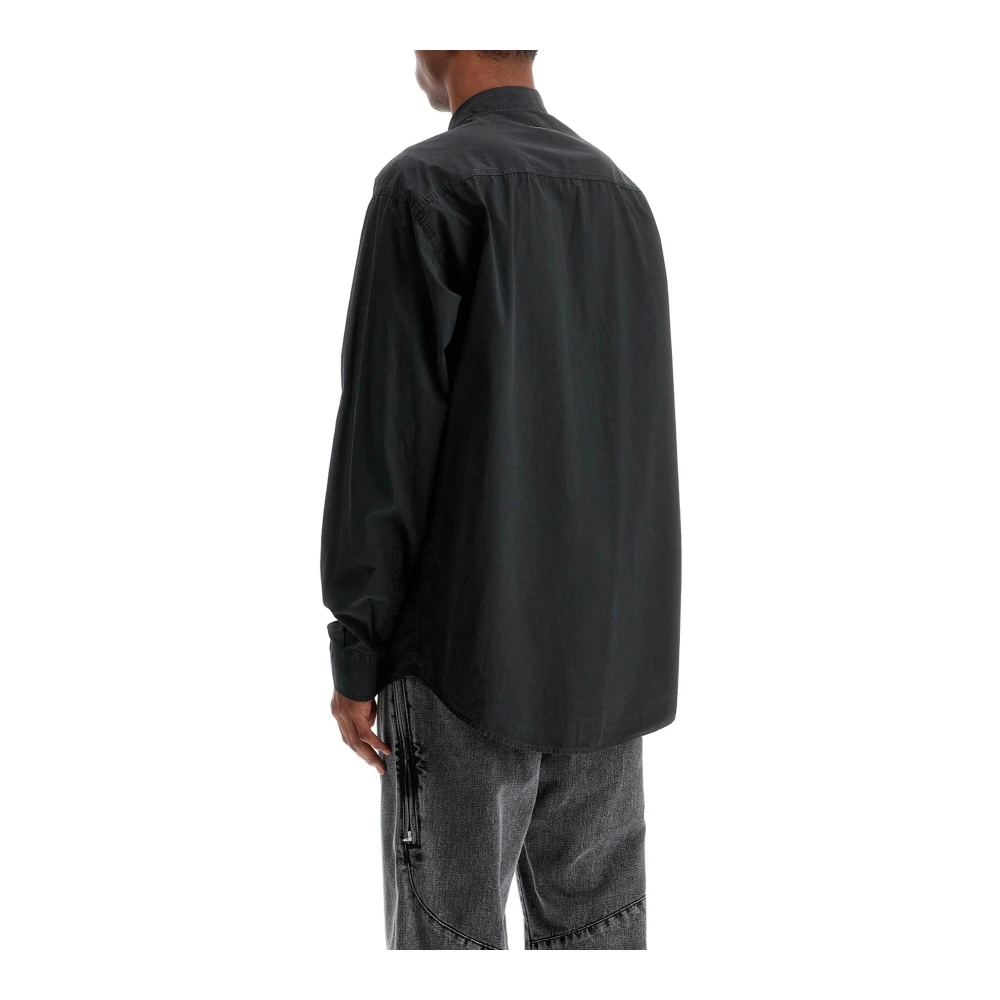 MM6 Maison Margiela Handig werkkledingoverhemd met zakken Black Heren