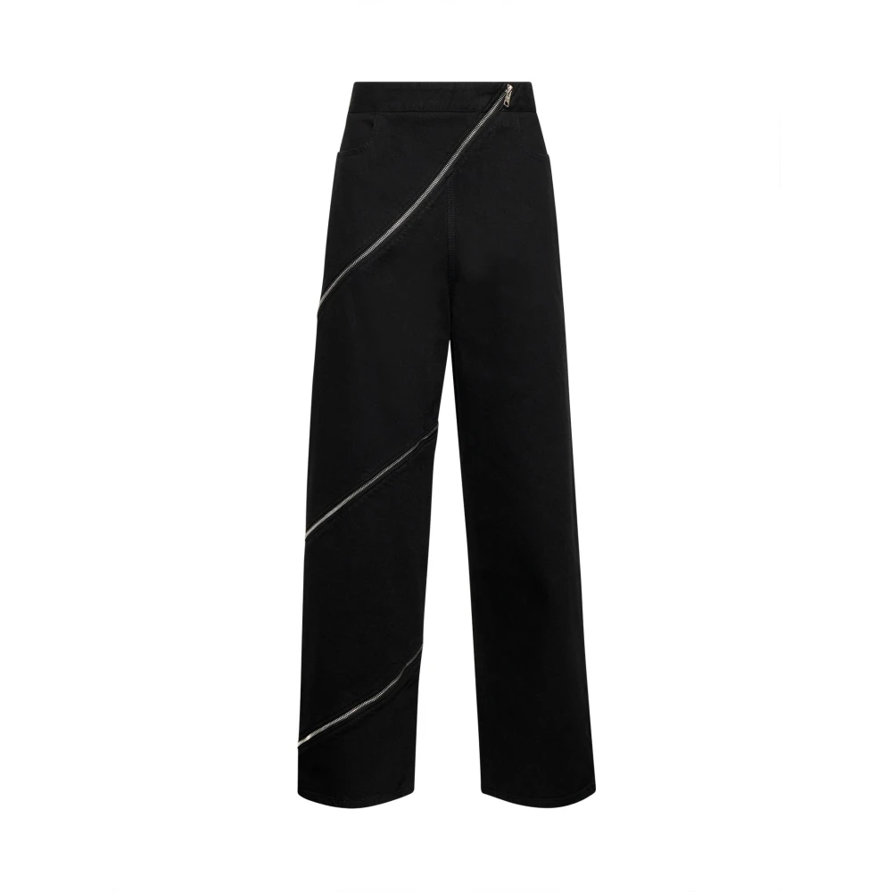 Alaïa Svart Spiral Jeans