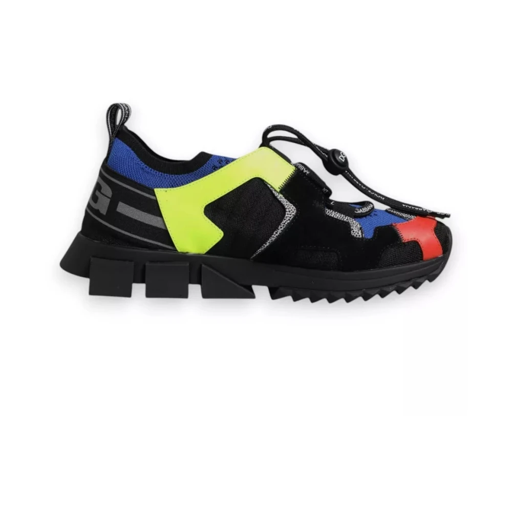 Dolce & Gabbana Men's Multicolor Sneakers, 2 Uk, Sorrento Trainers