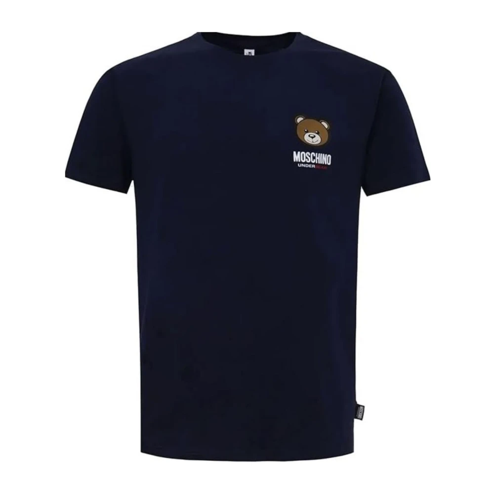 Moschino Heren ondergoed T-shirt Blue Heren