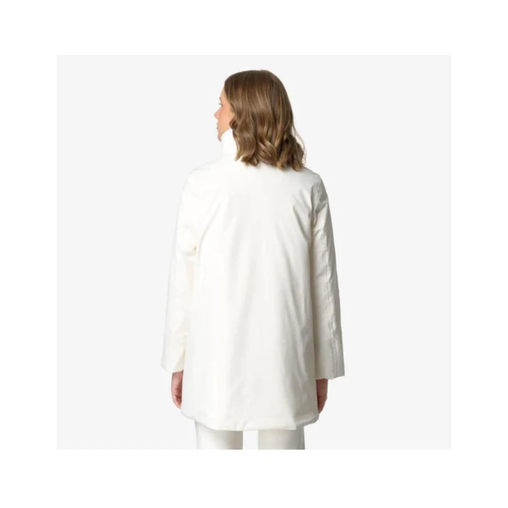 K-way Stijlvolle Winterjassen voor Jou White Dames