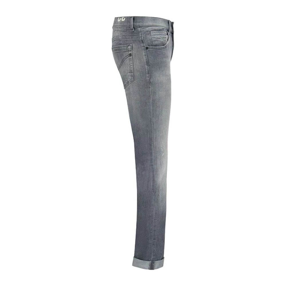 Dondup George Skinny Fit Jeans Gray Dames