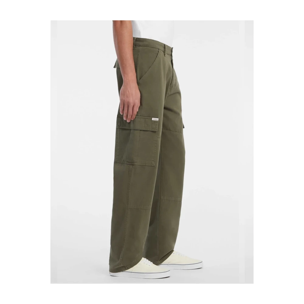 Guess Groene Cargo Chino Broek Green Heren