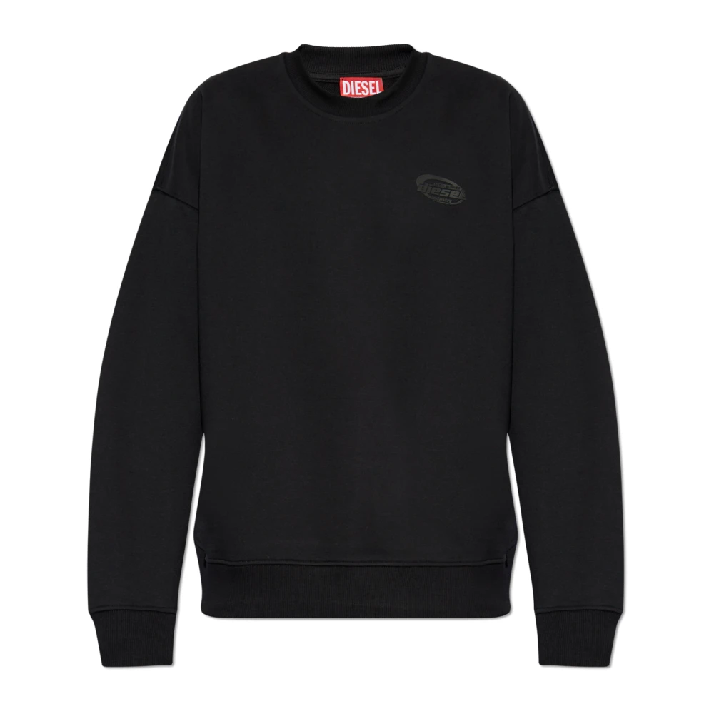Diesel Sweatshirt S-Rob-R2 Black Heren
