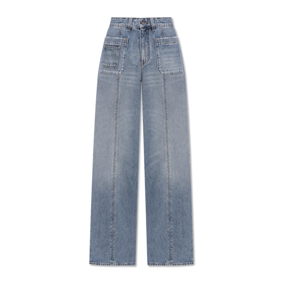 Jeans > Wide Jeans - - Blumarine - Modalova