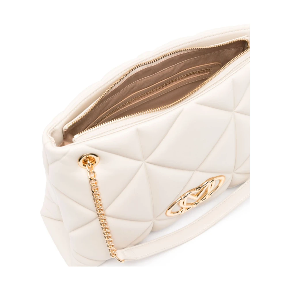 Love Moschino Ivoor Shopper Tas voor Vrouwen Beige Dames
