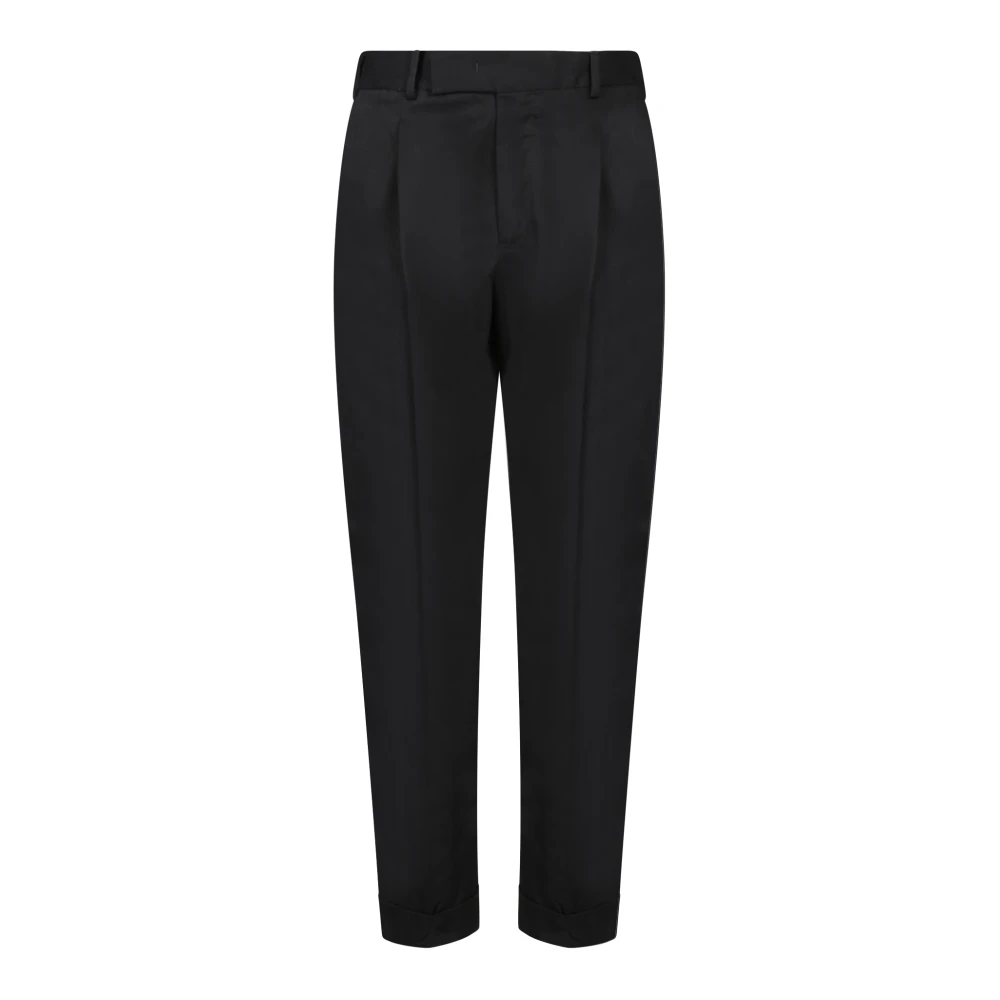 Pt Torino Men's Black Suit Trousers, Xl, Rebel Trousers