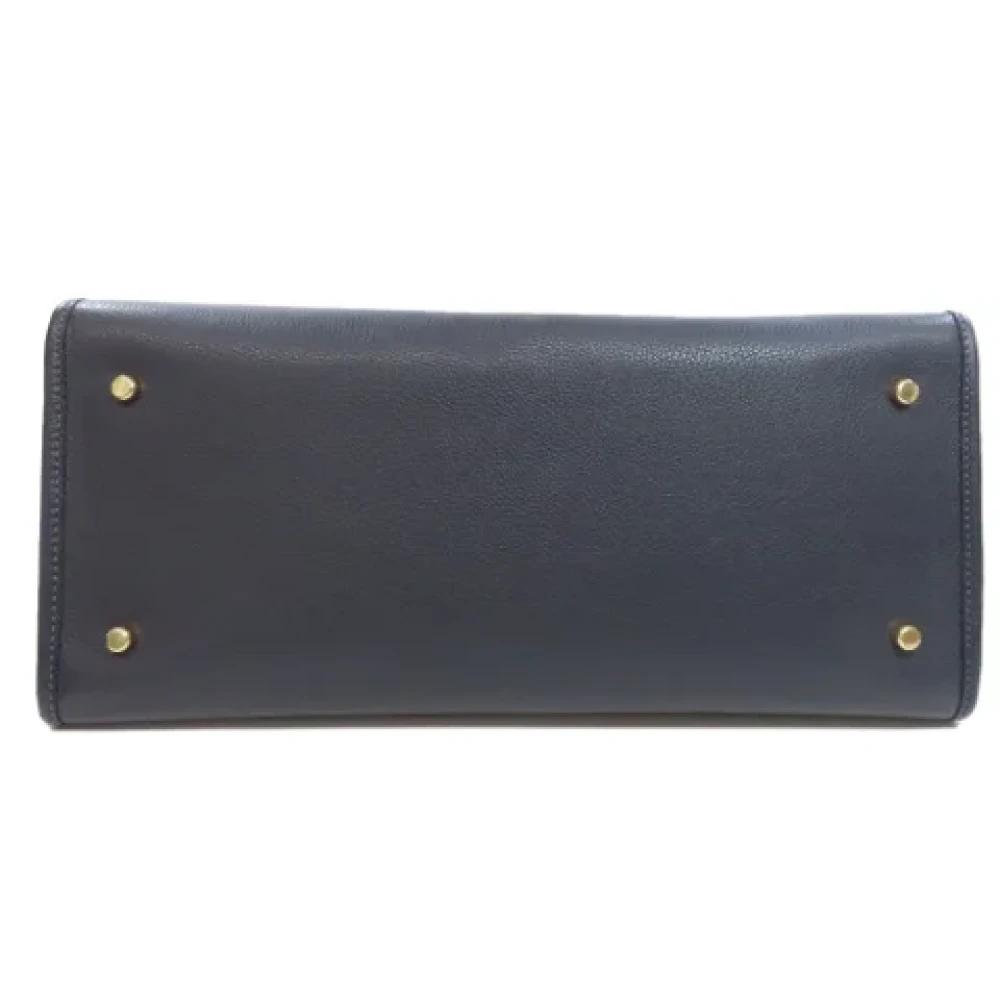 Coach Pre-owned Fabric handbags Blue Dames