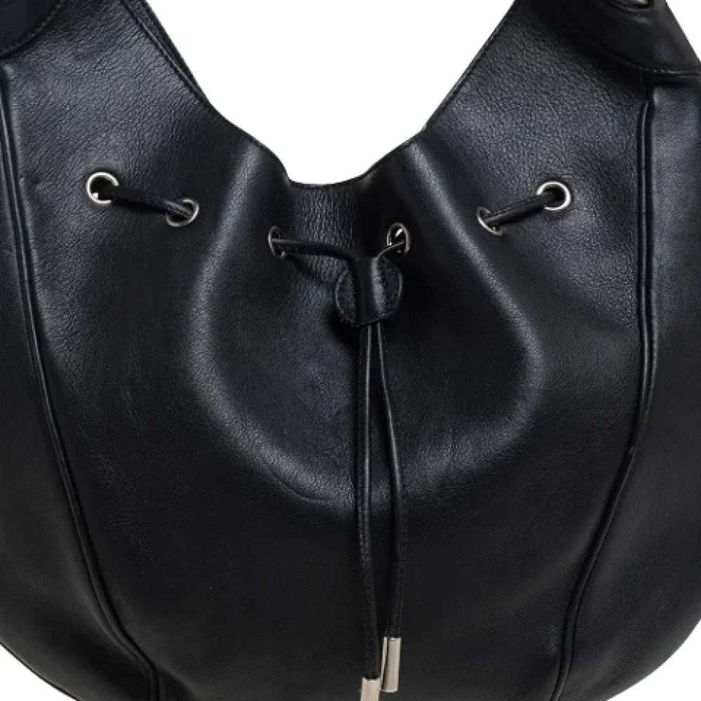 Salvatore Ferragamo Pre-owned Leather handbags Black Dames