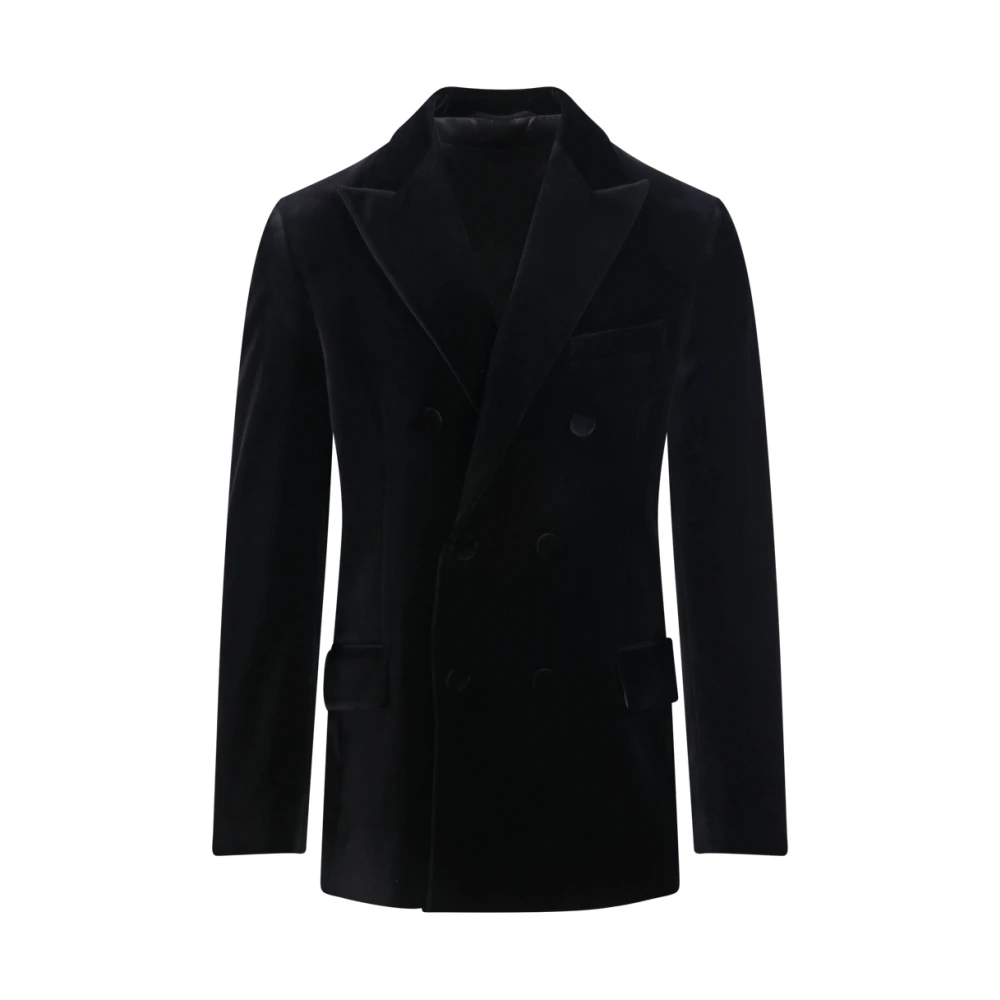 Golden Goose Men's Black Double Breasted Blazer Pio - Blazers - L - Suits