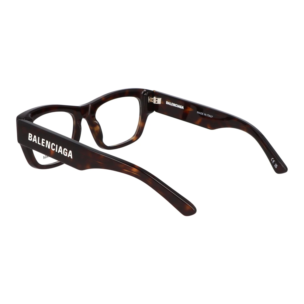 Balenciaga Vierkante Brilmonturen Brown Unisex