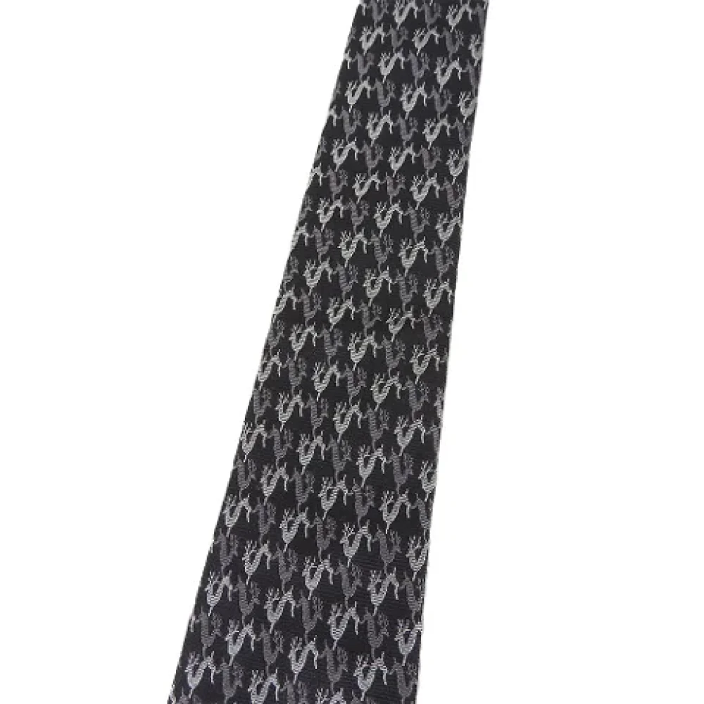 Gucci Vintage Pre-owned Canvas home-office Black Heren