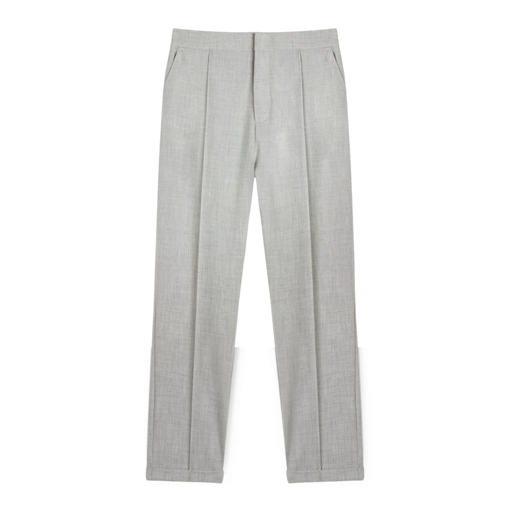 Motivi Reguliere Been Effen Kleur Broek Gray Dames