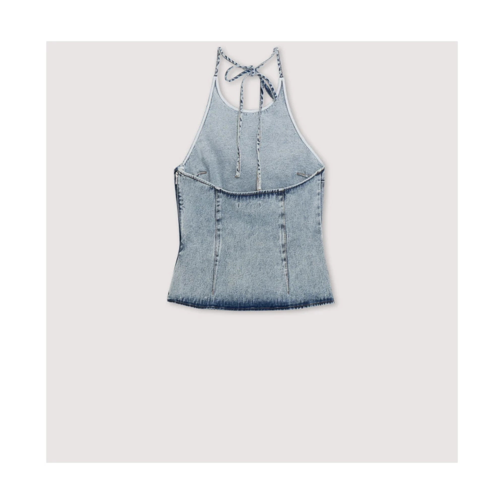 The New Society Chios Vrouw Top Blue Dames